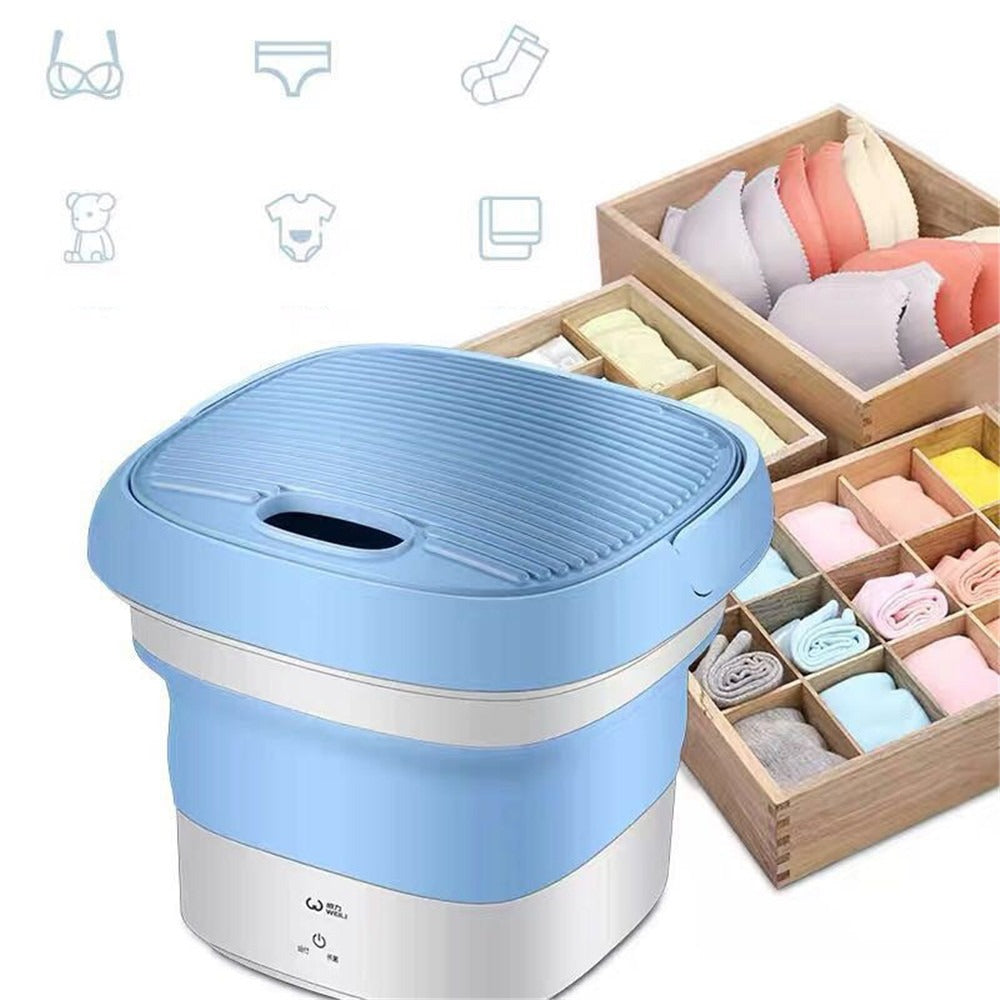 Portable Folding Semi Automatic Washing Machine