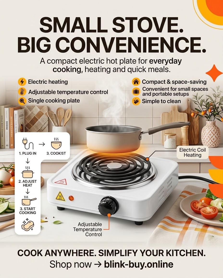 Raf Electric Stove | Electric Hot Plate Stove | Electric Cooker | Electric Coil Cooking Stove | Electric Stove For Cooking