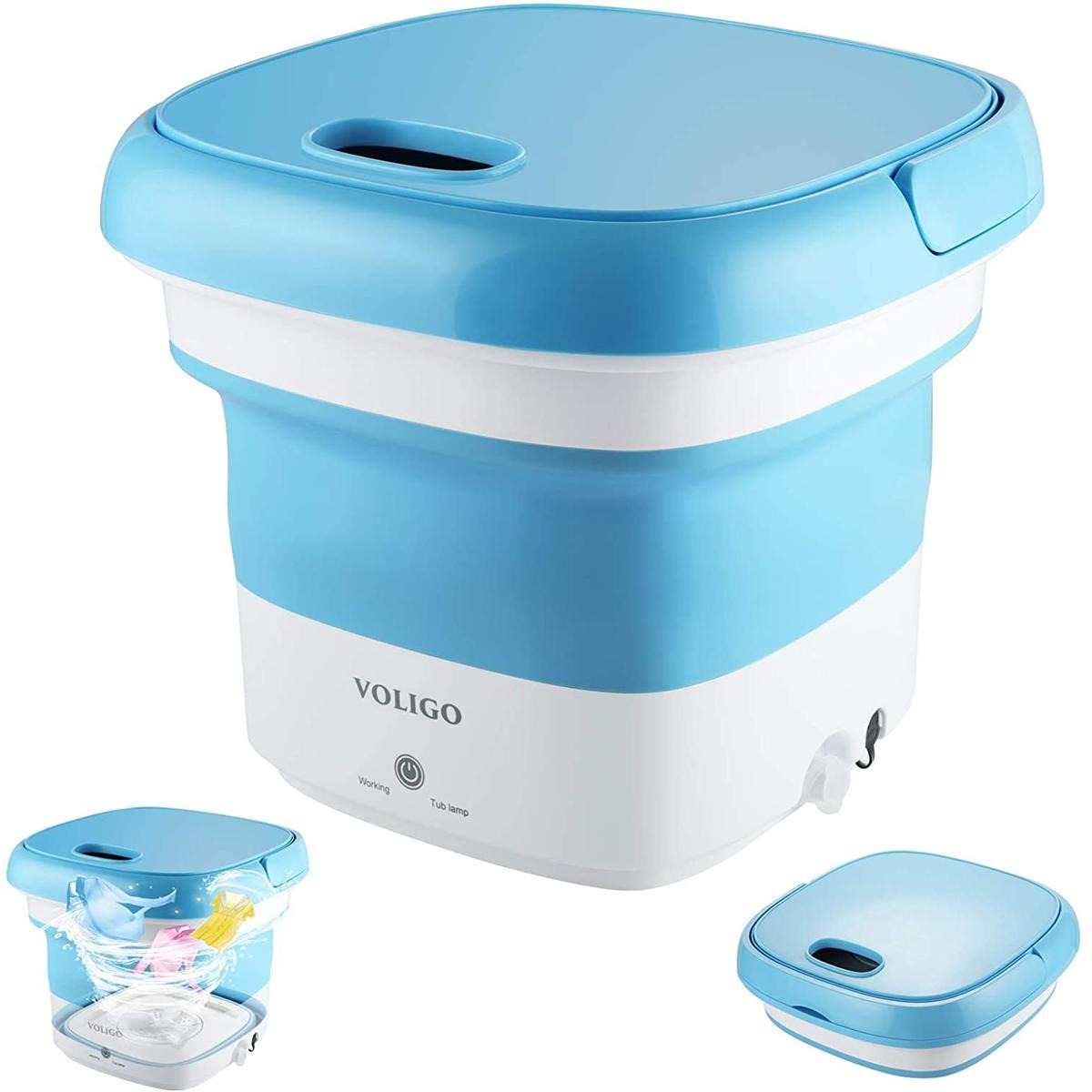 Portable Folding Semi Automatic Washing Machine